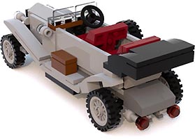 Набор LEGO Роллс-Ройс Серебряный Призрак мини