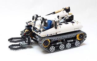 Набор LEGO MOC-4704 Гусеничный вездеход с захватом