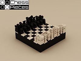 Набор LEGO MOC-4732 Шахматы: Блиц