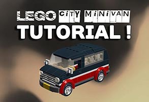 Набор LEGO MOC-4908 Городской мини-вэн
