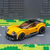 Набор LEGO MOC-4910 'Паук' - скоростной автомобиль