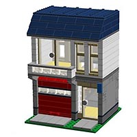 Набор LEGO MOC-4925 Городской дом