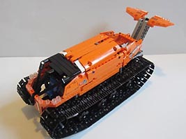 Набор LEGO MOC-4937 'Рипсо' - 'гражданский' танк-вездеход