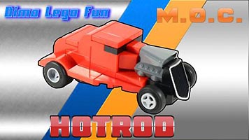 Набор LEGO MOC-4967 Хот-род