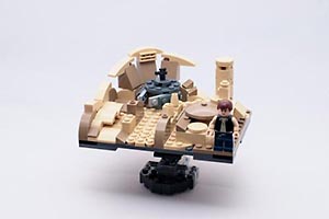 Набор LEGO MOC-4969 'Мос-Эйсли' - космопорт на планете Татуин