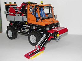 Набор LEGO MOC-5013 Постригальщик газона для Унимогга