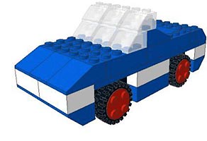 Набор LEGO MOC-5032 Маленький кабриолет
