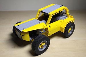 Набор LEGO MOC-5087 Желтый багги