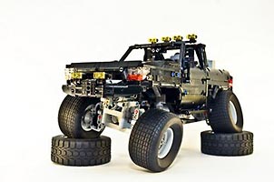 Набор LEGO MOC-5109 Полноприводный джип для ранчо