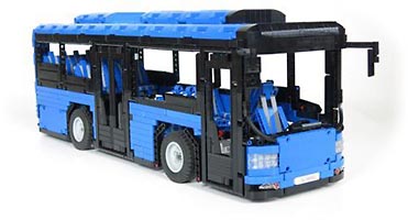 Набор LEGO MOC-5161 Городской автобус с мотором