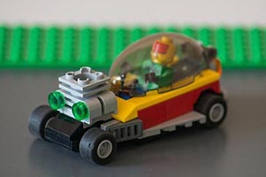Набор LEGO MOC-5170 Машинка с инерционным мотором, 2