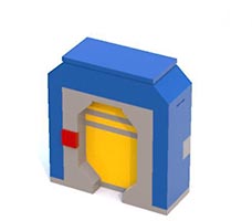 Набор LEGO MOC-5197 Дверь налунную базу