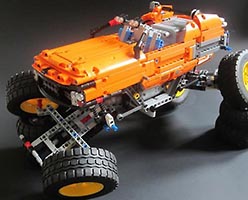 Набор LEGO MOC-5198 Монстр-трак на р/у