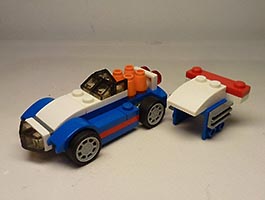 Набор LEGO Гоночный автомобиль 'Стрела'