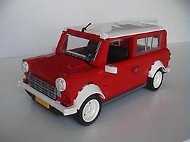 Набор LEGO MOC-5235 2-х местный Мини Купер в кузове 'Универсал'