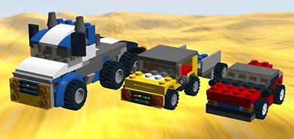 Набор LEGO MOC-5255 Машинки