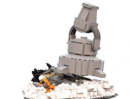 Набор LEGO MOC-5273 Крушение снежного спидера