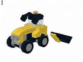 Набор LEGO MOC-5348 Трактор