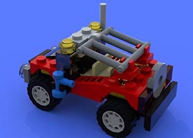 Набор LEGO Джип Хаммер