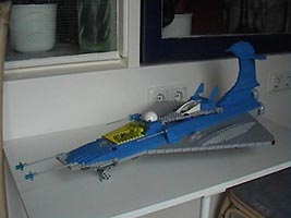Набор LEGO MOC-5419 Космический истребитель 'Вспышка' с боевым дроном