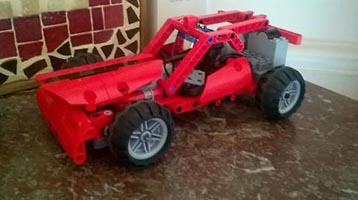 Набор LEGO MOC-5452 Маленькая быстрая машинка на р/у