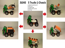 Набор LEGO Артиллерийский грузовик ('Катюша')
