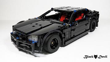 Набор LEGO MOC-5499 Черный дьявол
