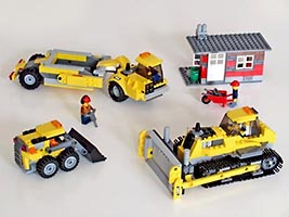 Набор LEGO Дорожная техника и рабочие