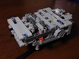 Набор LEGO 4-х скоростная коробка передач (с серво-мотором)