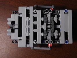 Набор LEGO 4-х скоростная коробка передач (с серво-мотором)