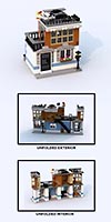Набор LEGO MOC-5570 Городской домик