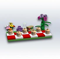 Набор LEGO MOC-5651 Экзеггут (покемон)
