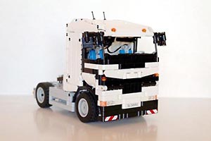 Набор LEGO MOC-5663 Европейский грузовик на р/у