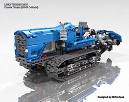 Набор LEGO MOC-5689 Гусеничный трактор