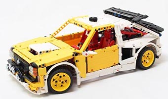Набор LEGO Раллийная машина из категории 'Группа Б'