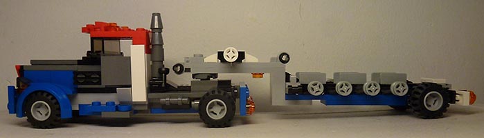 Набор LEGO Тягач с прицепом, версия 2