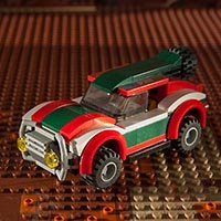 Набор LEGO MOC-5833 Машина из ралли 'Париж-Дакар'