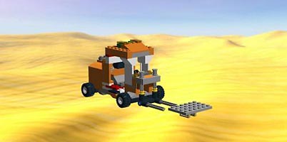 Набор LEGO MOC-5844 Погрузчик