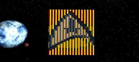 Набор LEGO MOC-5846 'Двояковыпуклый' - знак из Star Trek