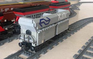 Набор LEGO MOC-5853 Вагон для перевозки сыпучих грузов