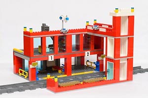 Набор LEGO MOC-5903 Red Train Station