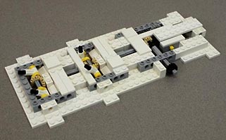 Набор LEGO MOC-6069 10245 Motorized Sleigh Base