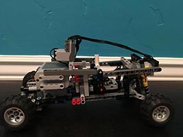 Набор LEGO MOC-6088 Шасси для машины на две передачи