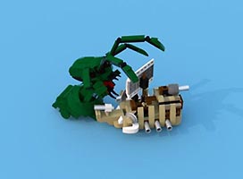 Набор LEGO MOC-6093 Dreadful Encounter
