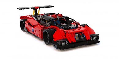 Набор LEGO MOC-6112 Гоночная машина ралли 'Ле Манс'