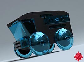 Набор LEGO MOC-6122 Futuristic Small Transport