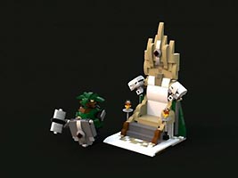 Набор LEGO MOC-6133 The court of the Goblin King