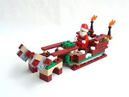 Набор LEGO MOC-6139 Сани Санта-Клауса