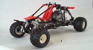 Набор LEGO MOC-6155 Огненный багги