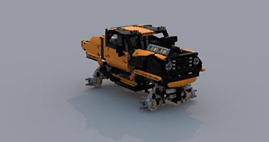 Набор LEGO MOC-6191 Tiger-crawler